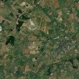 Vue aérienne des environs de Aire de services - Bourbon-l'Archambault