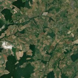Vue aérienne des environs de Aire de camping-car à Chalmoux