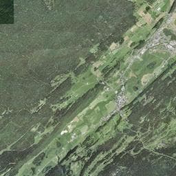 Vue aérienne des environs de La Turque