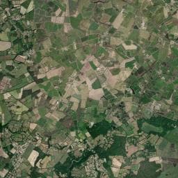Vue aérienne des environs de Emplacements au Camping La Tong