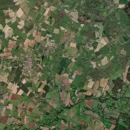 Vue aérienne des environs de Aire de camping-car de Foussais-Payré