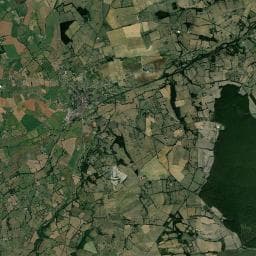 Vue aérienne des environs de Aire d'accueil Souvigny