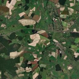 Vue aérienne des environs de Aire de camping-car à Saint-Pourçain-sur-Besbre