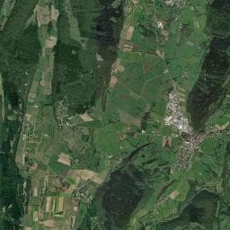 Vue aérienne des environs de Orgelet - Promenade de l'Orme
