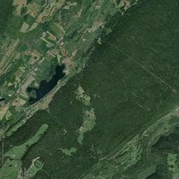 Vue aérienne des environs de Cabane du Cattin