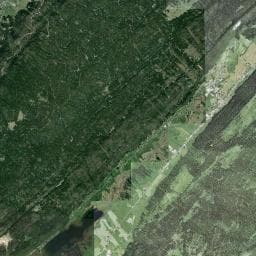 Vue aérienne des environs de Bois d'Amont