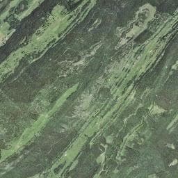 Vue aérienne des environs de La cabane à Charly