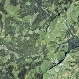 Vue aérienne des environs de La Borbuintze