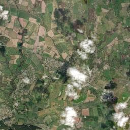 Vue aérienne des environs de Les Flots de l'Océan