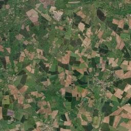Vue aérienne des environs de La Grisse