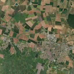 Vue aérienne des environs de La Clé des Champs