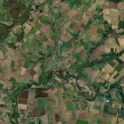 Vue aérienne des environs de Aire de camping-car - Xanton-Chassenon