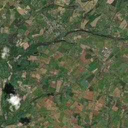 Vue aérienne des environs de Aire de camping-cars Germond-Rouvre