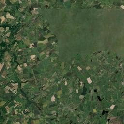Vue aérienne des environs de Camping Fausto