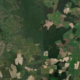 Vue aérienne des environs de Aire de camping-car à Neuilly-le-Réal