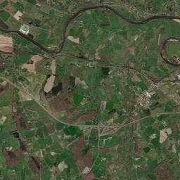Vue aérienne des environs de Aire de camping-car à Molinet