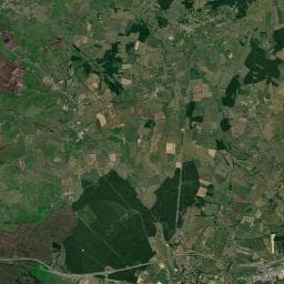 Vue aérienne des environs de Aire du Charolais