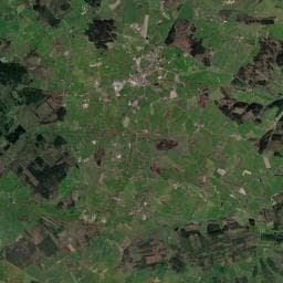 Vue aérienne des environs de Camping municipal de Saint-Bonnet-de-Joux