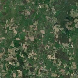 Vue aérienne des environs de Terre Ferme