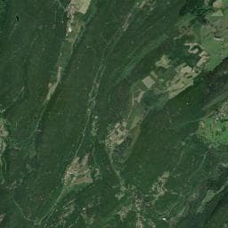 Vue aérienne des environs de Cabane de Noire Combe