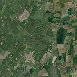 Vue aérienne des environs de Camping municipal Les Iris