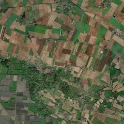 Vue aérienne des environs de La chicane