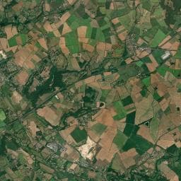 Vue aérienne des environs de Aire de Sainte-Eanne Nord