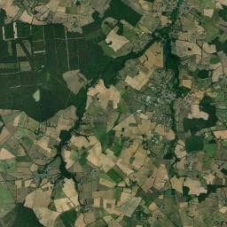 Vue aérienne des environs de Aire Municipale de Camping-Car de Lhommaizé