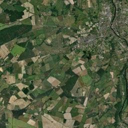 Vue aérienne des environs de Camping de l'Allochon