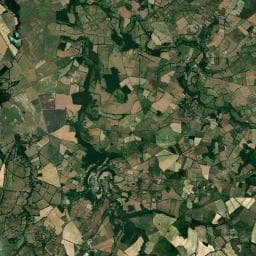 Vue aérienne des environs de Aire de camping-car à Thollet