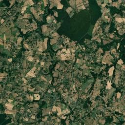 Vue aérienne des environs de Camping municipal de Saint-Sébastien