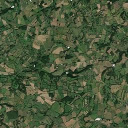 Vue aérienne des environs de Camping et Parc  Résidentiel de Loisir  RESSOURCE-HERAT