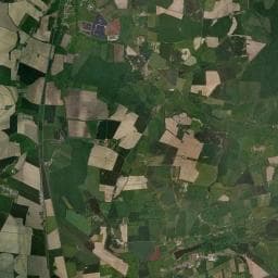 Vue aérienne des environs de Aire de camping-car — saint gerand de vaux