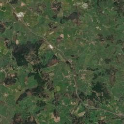Vue aérienne des environs de Aire de camping-car à Trivy