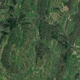 Vue aérienne des environs de Abri du Plateau