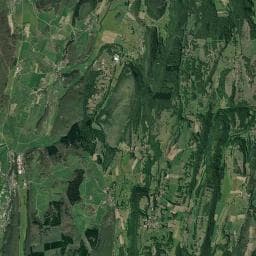 Vue aérienne des environs de Aire de camping-car de Val Suran