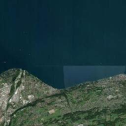 Vue aérienne des environs de Les Huttins