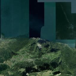 Vue aérienne des environs de Chalets de Corniens