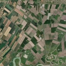 Vue aérienne des environs de Camping Le Merval