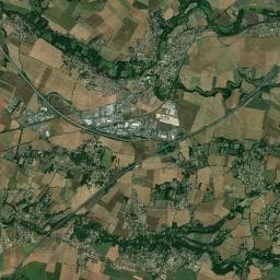 Vue aérienne des environs de Aire de services pour camping-cars de La Crèche
