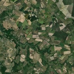 Vue aérienne des environs de Aire de camping