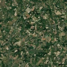 Vue aérienne des environs de Aire d'accueil Camping-cars
