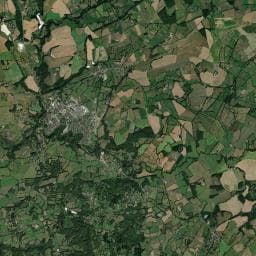 Vue aérienne des environs de Aire de camping-car à Saint-Silvain-Bas-le-Roc
