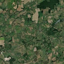 Vue aérienne des environs de Camping municipal L'Hercula