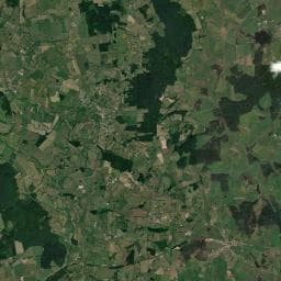 Vue aérienne des environs de Aire de camping-car à Curbigny