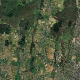 Vue aérienne des environs de Vignerons des Terres Sectetes