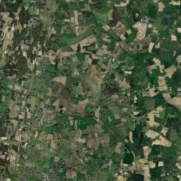 Vue aérienne des environs de Camping du Domaine des Feuilles