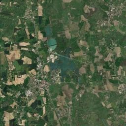 Vue aérienne des environs de Espace La Plaine Tonique