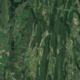 Vue aérienne des environs de Abri de la Vablière