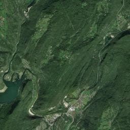 Vue aérienne des environs de Aire de camping-car chez M. Benoît